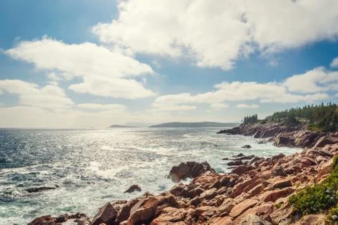 Ocean coast Stock Photos