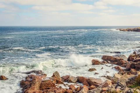 Ocean coast Stock Photos