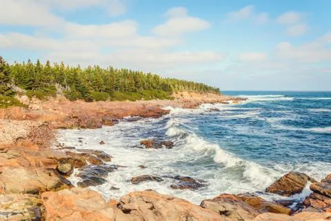 Ocean coast Stock Photos