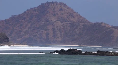 Ocean coastline.Indonesia. Stock Footage 42989336