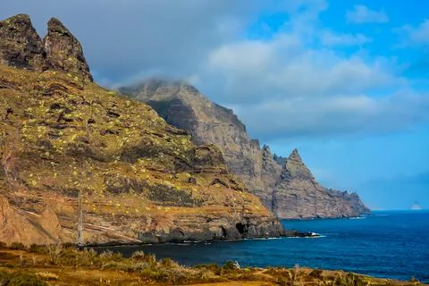 Ocean Coast's View Fotos Stock