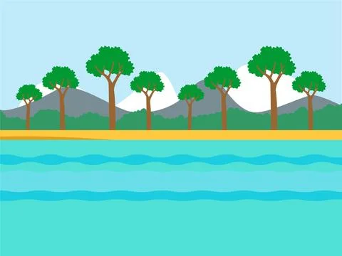 Ocean Concept Illustration Stock Illustration