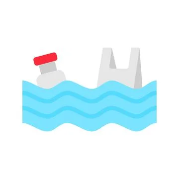 Ocean Conservation Icon Image. Stock Illustration