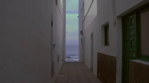 Ocean Corridor Stock Footage 101733828