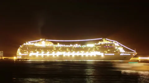 OCEAN CRUISER SHIP Stock Footage 51313581