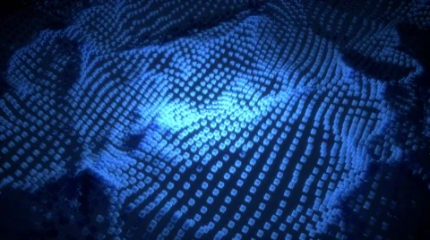 Ocean of cubes Stock Footage 45599523