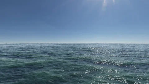 Ocean Daylight 01. Backgroud Loop Stock Footage 162914336