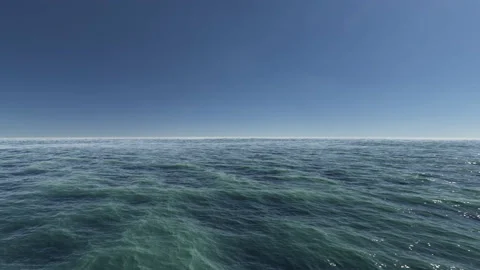 Ocean Daylight 02. Backgroud Loop Vídeos de archivo 162914279