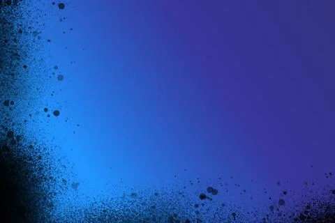 Ocean Depths Gradient with Stencil Frame Texture Stock Illustration