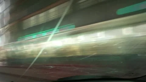 Ocean Drive Lights Stock Footage 20438406