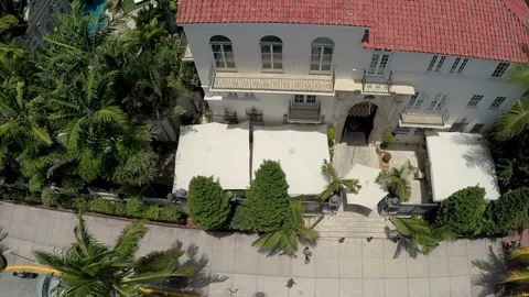 Ocean Drive Mansion 1 Stock Footage 103521270