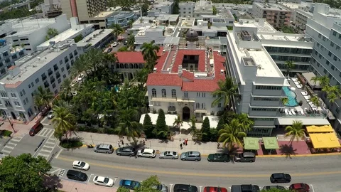 Ocean Drive Mansion 3 Stock Footage 103521112