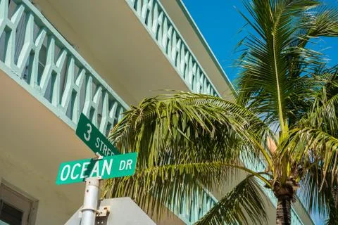 Ocean drive Stock Photos