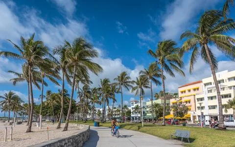 Ocean Drive Stock Photos