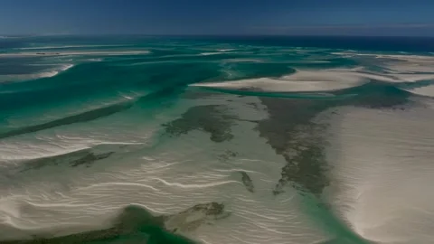 Ocean Drone 4K Sequence (04) Stock Footage 302402556