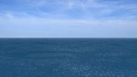 Ocean Flyover 1080p HD Stock Footage 34260524