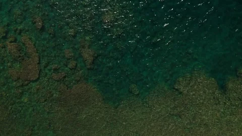 Ocean flyover Stock Footage 282770399