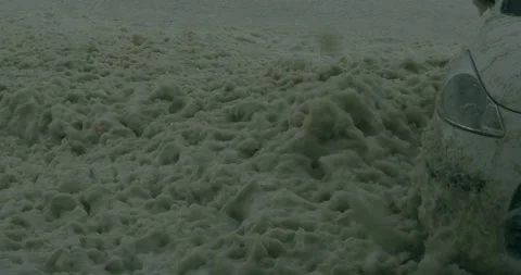 Ocean Foam 16 動画素材 136456259