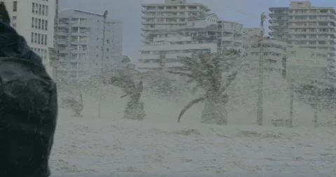 Ocean Foam 3 動画素材 136452931