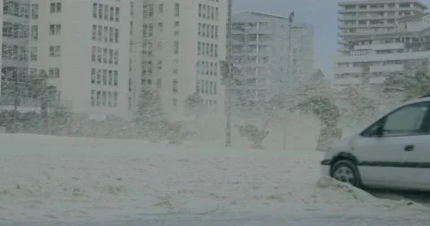 Ocean Foam 4 動画素材 136452922