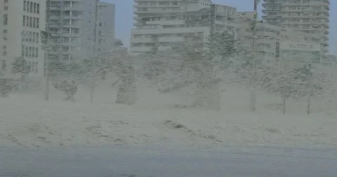 Ocean Foam 7 動画素材 136453287