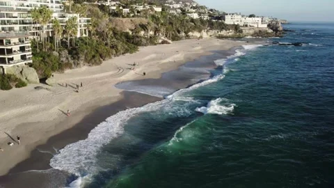 Ocean front Dolly Back Video stock 171933755