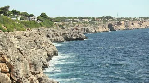 Ocean front homes Video stock 12538268