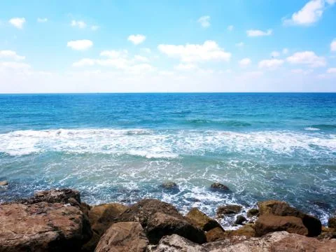 Ocean Front View Stock Photos