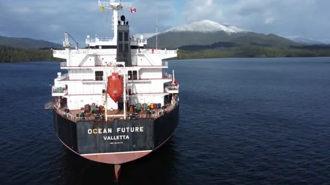 Ocean Future drone shot of wheelhouse 4k Footage Stock Footage 149334668