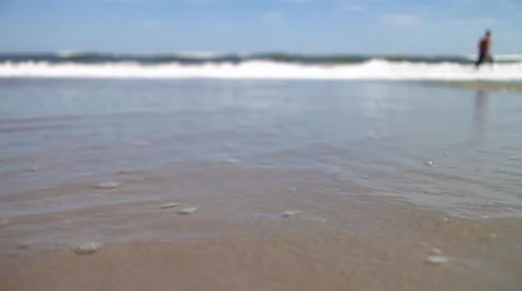Ocean Horizon Defocused Stock-Footage 68945328