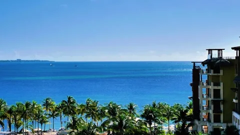 Ocean a hotel Stock Footage 314678571