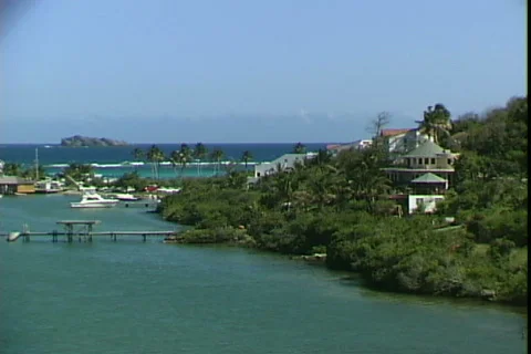 Ocean House Stock Footage 819234