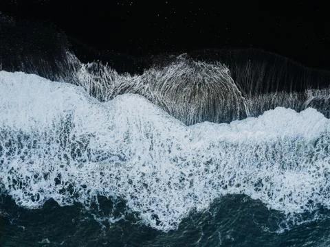The ocean in Iceland Stock Photos
