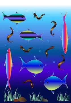 Ocean Stock Illustration