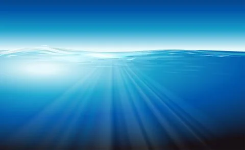 The Ocean Stockillustratie