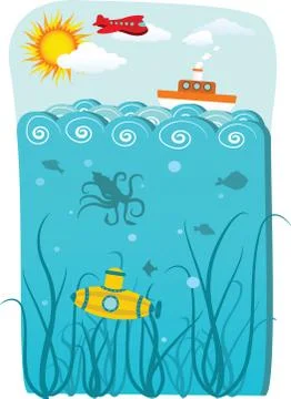 Ocean Stock Illustration