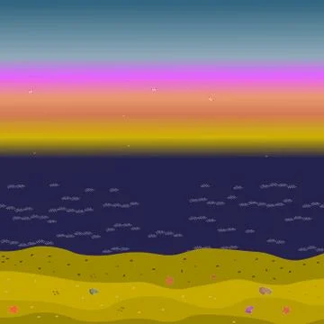 Ocean Stock Illustration