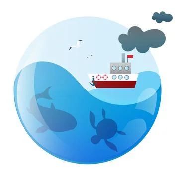 Ocean 스톡 일러스트