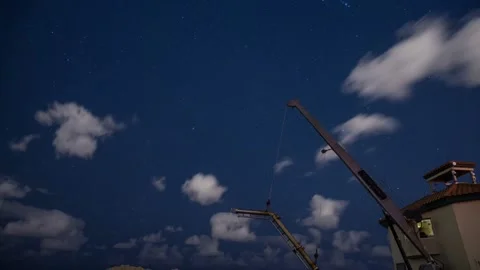 Ocean Inlet Nightlapse Vídeos de archivo 180549277