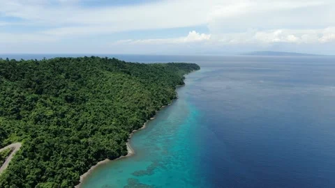 THE OCEAN &amp; ISLAND Stock Footage 276557716