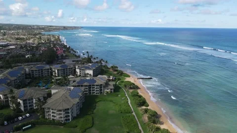 Ocean Kauai Video stock 166249480