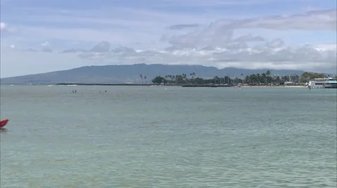 Ocean kayak Stock-Footage 986764