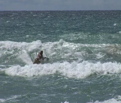 Ocean Kayaking 8 Vídeo Stock 356975