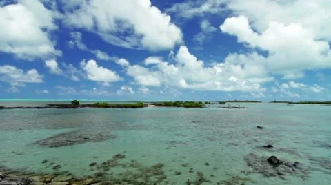 Ocean landscape Stock Footage 10889468