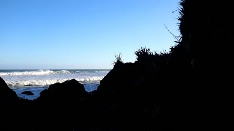 Ocean landscape Stock Footage 154674346