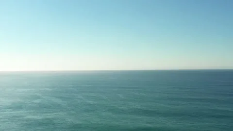 Ocean Loop 4k water blue sky soft view beach Stock Footage 153140775