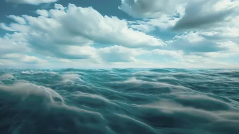 Ocean Loop B Stock Footage 240799027