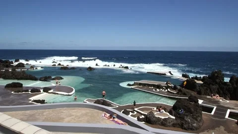 Ocean of Madeira Stock Footage 142130350