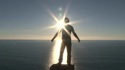 Ocean Man 3 Feeling Alive Video stock 44294663