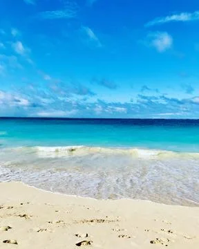 By the ocean in Miami Stockfoto's